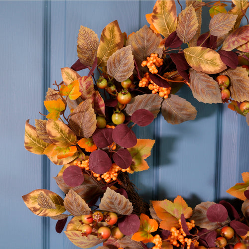 Premium Autumn Thicket Wreath (55cm)