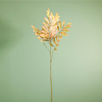 Printed Sweet Chestnut Leaf Spray