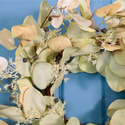 Seasonal Autumnal Eucalyptus Wreath (50cm)