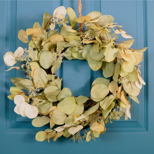 Seasonal Autumnal Eucalyptus Wreath (50cm)