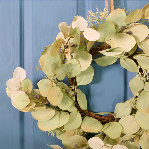 Seasonal Autumnal Eucalyptus Wreath (50cm)