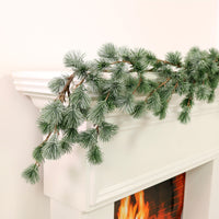 Premium Rounded Cedar Pine Garland (180cm)