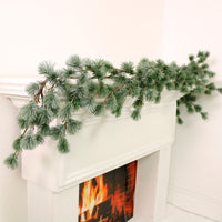 Premium Rounded Cedar Pine Garland (180cm)
