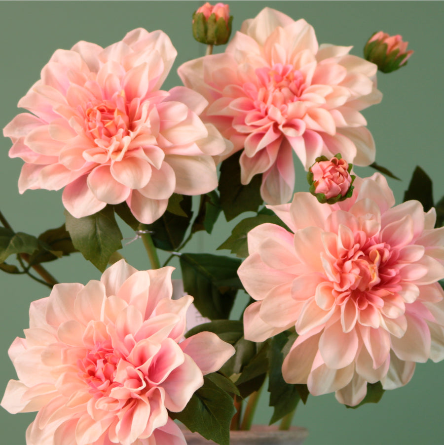 Real Touch Waterlily Dahlia Stem