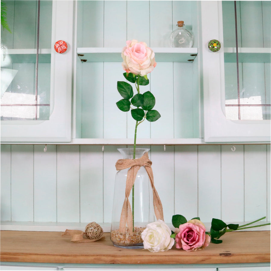 Ruffled Mabel Rose Stem