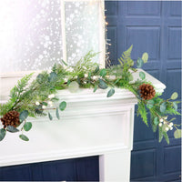 Winter Premium 1.5m Woodland Forest Garland No:04