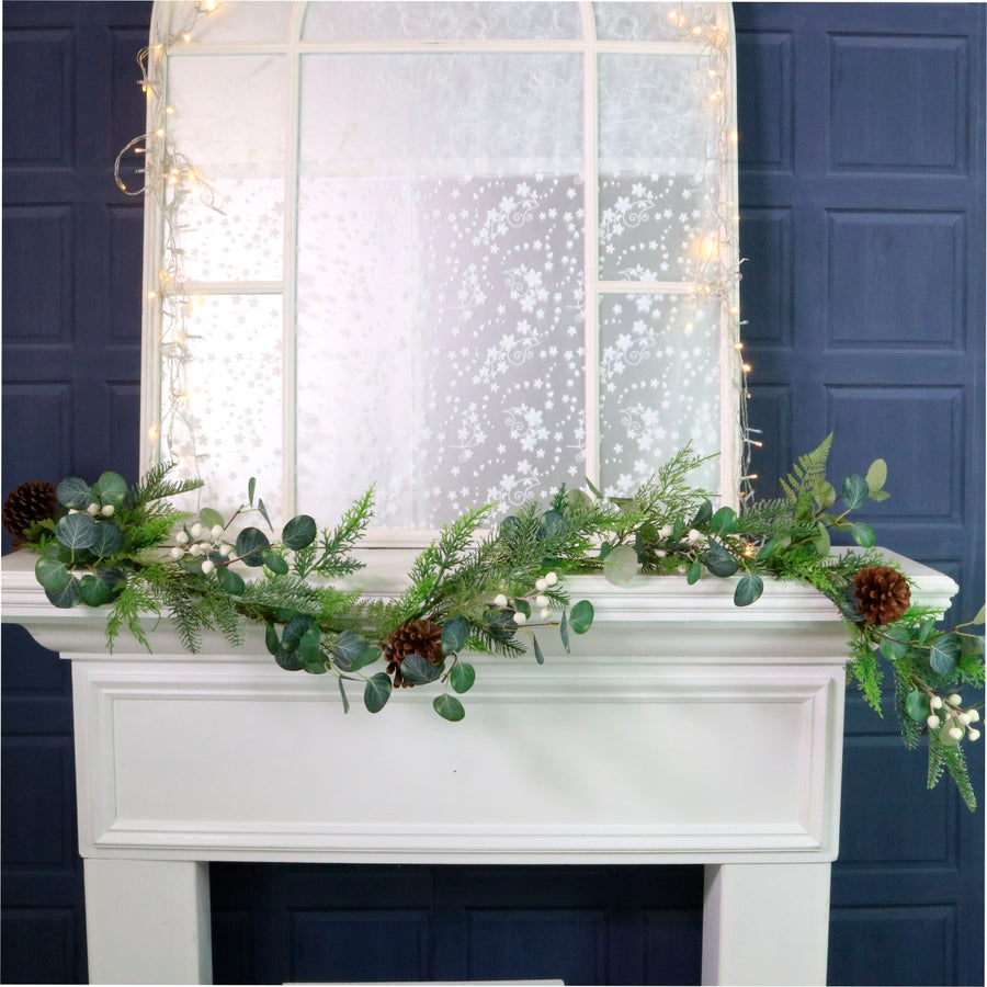 Winter Premium 1.5m Woodland Forest Garland No:04