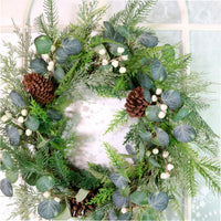 Winter Premium 65cm Woodland Forest Wreath No:04