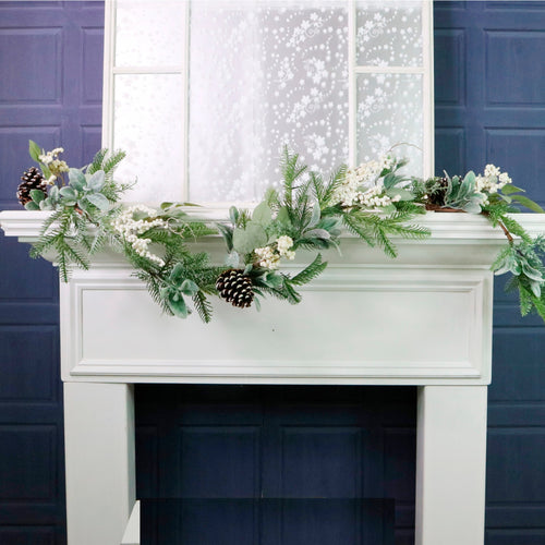 Winter Premium 1.5m Winter Whispers Garland No:03