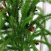 Real Touch Weeping Norfolk Pine Spray