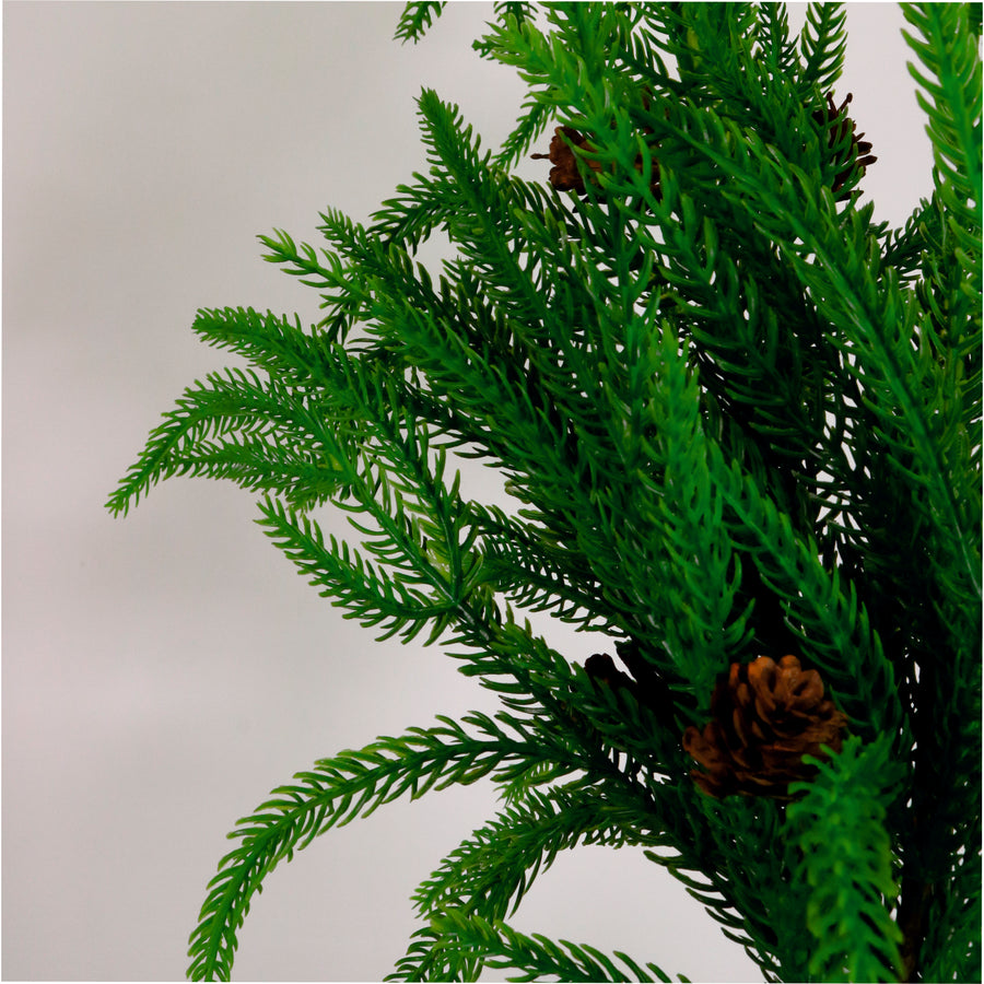 Real Touch Weeping Norfolk Pine Handtie