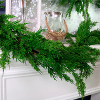 Real Touch Cedar Pine Garland 200cm