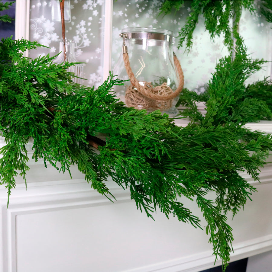 Real Touch Cedar Pine Garland 200cm