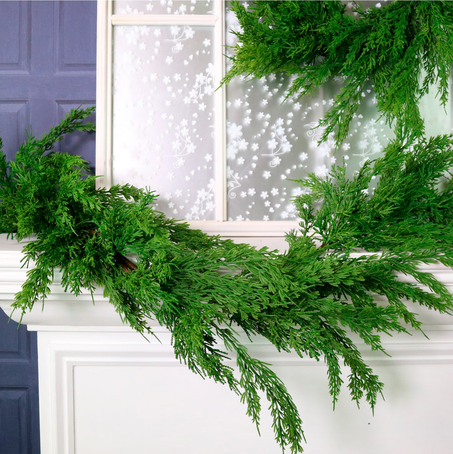 Real Touch Cedar Pine Garland 200cm