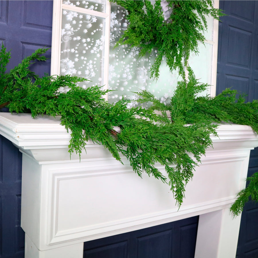 Real Touch Cedar Pine Garland 200cm