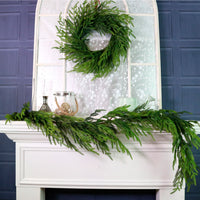Real Touch Norfolk Pine Garland 158cm