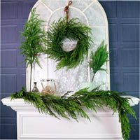 Real Touch Norfolk Pine Garland 158cm