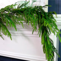 Real Touch Norfolk Pine Garland 158cm