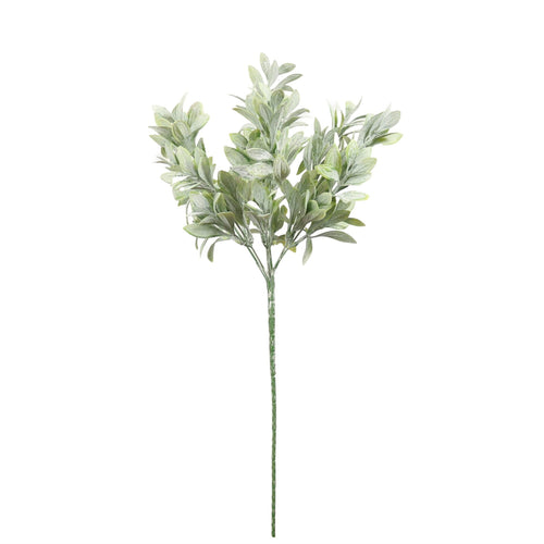 Flocked Leaf Bunch (long Stem)