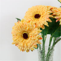 Dried Touch Flocked Gerbera