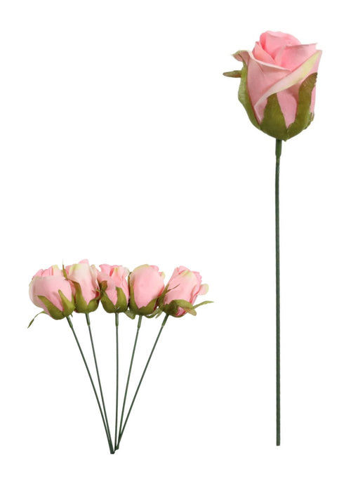 Rose On Wire Stem