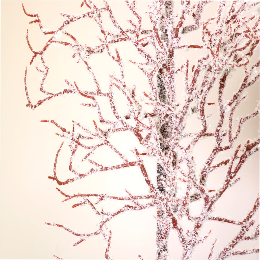 Xmas Frosted Twig Spray