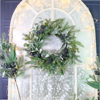 Winter Premium 55cm Blue Mountain Wreath No:01
