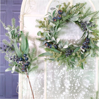 Winter Premium 55cm Blue Mountain Wreath No:01