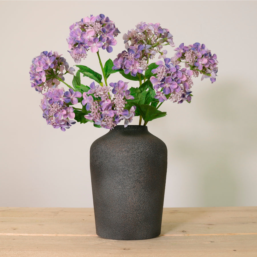 Lace Cap Hydrangea Stem (2 Flower Heads)