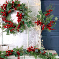 Winter Premium 65cm Merry Berry Wreath No:02
