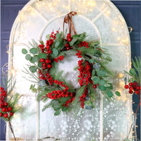 Winter Premium 65cm Merry Berry Wreath No:02
