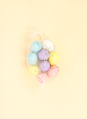 Hanging Easter Eggs No:06 (x8 Eggs Per Bag)