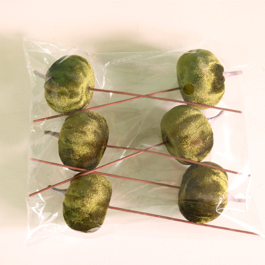 Craft Pic Small Velvet Pumpkin (6 Per Pack)