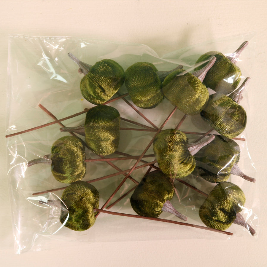 Craft Pic Mini Velvet Pumpkin (12 Per Pack)
