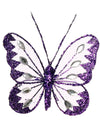 8cm Mesh Butterflies (6 Butterflies Per Tray)
