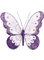 18cm Mesh Butterflies (3 Butterflies Per Tray)