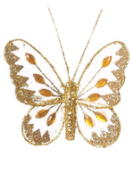 8cm Mesh Butterflies (6 Butterflies Per Tray)