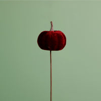 Craft Pic Small Velvet Pumpkin (6 Per Pack)