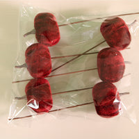 Craft Pic Small Velvet Pumpkin (6 Per Pack)