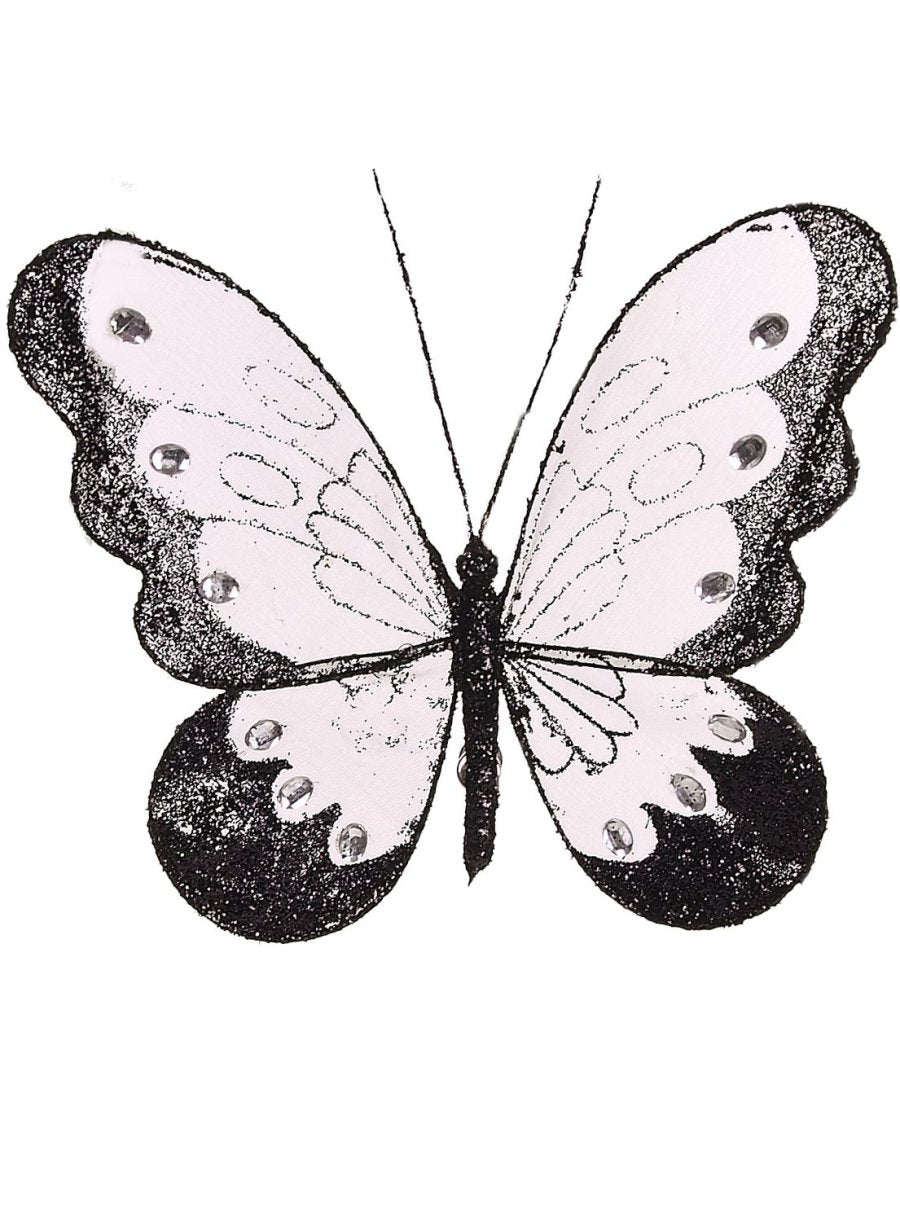 18cm Mesh Butterflies (3 Butterflies Per Tray)