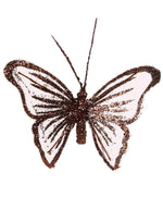 Fairy Glittered Butterflies (6 Butterflies Per Tray)
