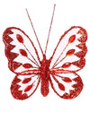 8cm Mesh Butterflies (6 Butterflies Per Tray)