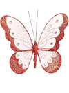 18cm Mesh Butterflies (3 Butterflies Per Tray)