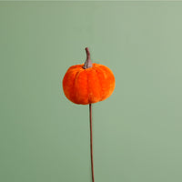 Craft Pic Small Velvet Pumpkin (6 Per Pack)