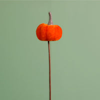 Craft Pic Mini Velvet Pumpkin (12 Per Pack)