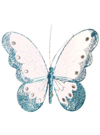 18cm Mesh Butterflies (3 Butterflies Per Tray)