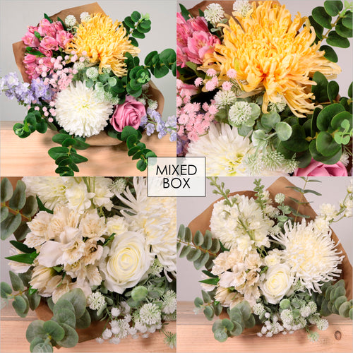 Premium English Garden Bouquet (Mixed Box/2 Colours)