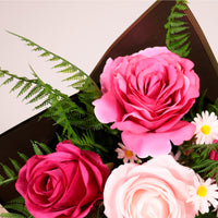 Rosy Wishes Open Top Bouquet (Mixed Box/ 2 Colours)