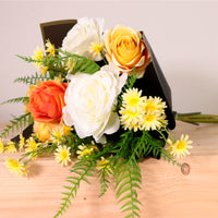 Rosy Wishes Open Top Bouquet (Mixed Box/ 2 Colours)