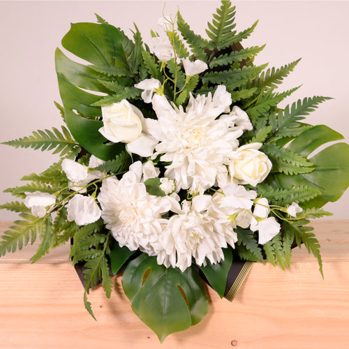 Real Touch Dreamy Darling Open Top Bouquet